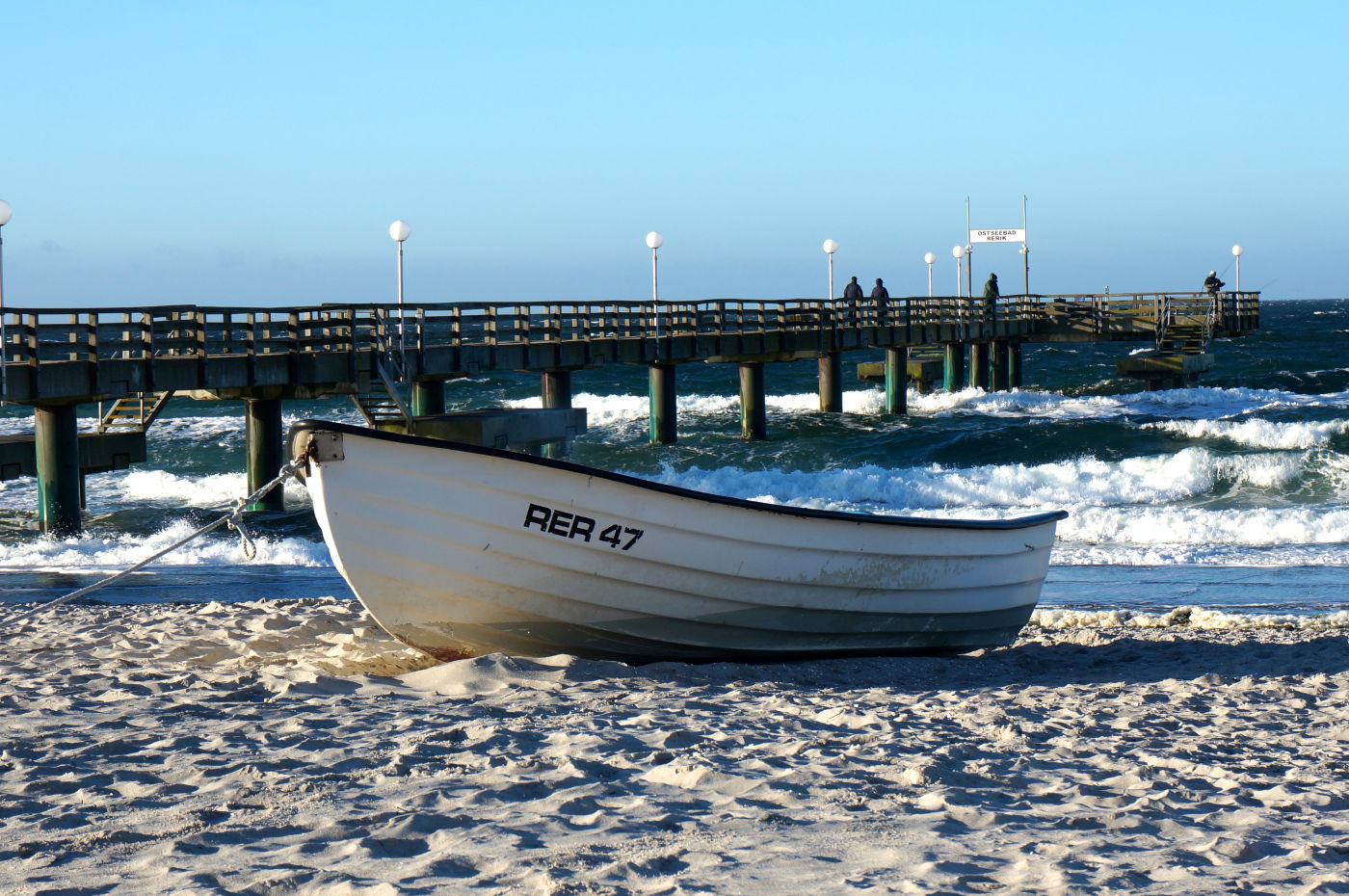 Rerick im Winter (Seebrücke)