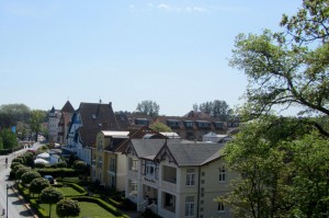 Kühlungsborn West von oben aus dem Riesenrad