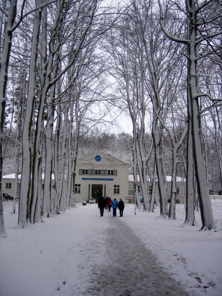 Der Bahnhof Heiligendamm im Winter