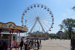 Das Riesenrad in Kühlungsborn West