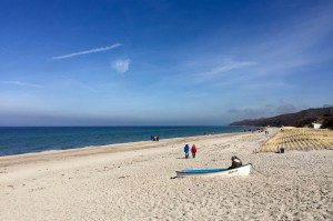 Ostseestrand Rerik an Ostern