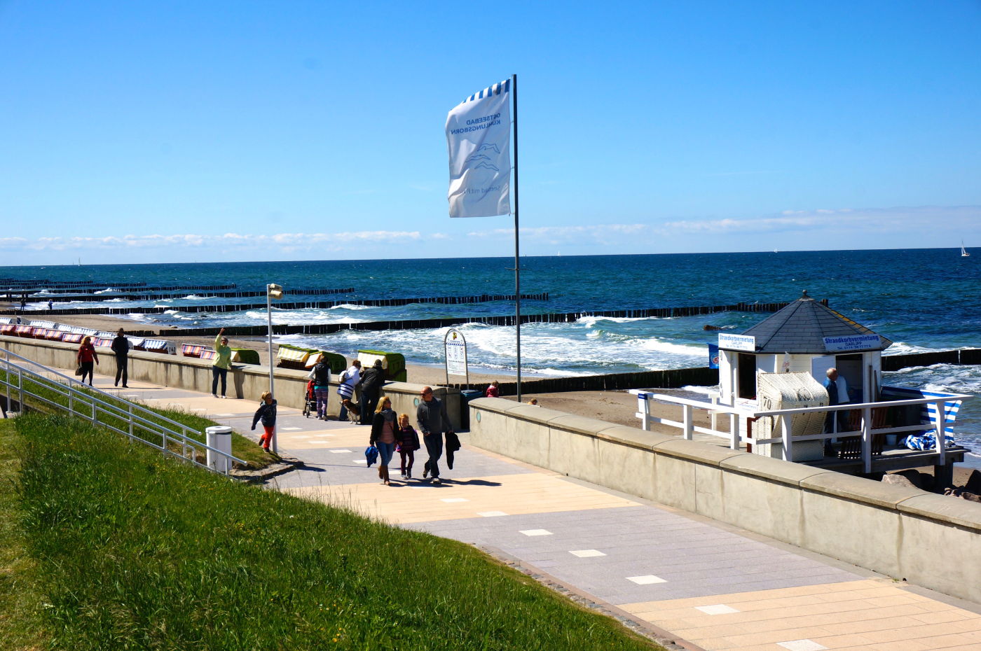 Strand Promenade Kühungsborn