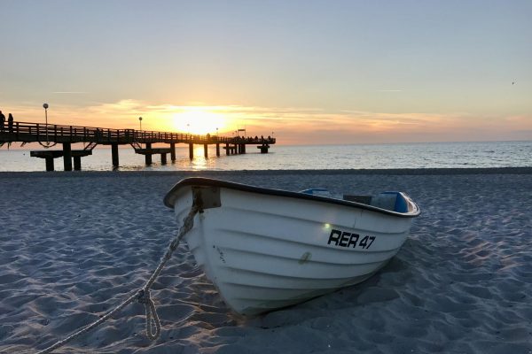 Seebrücke Rerik Sonnenuntergang