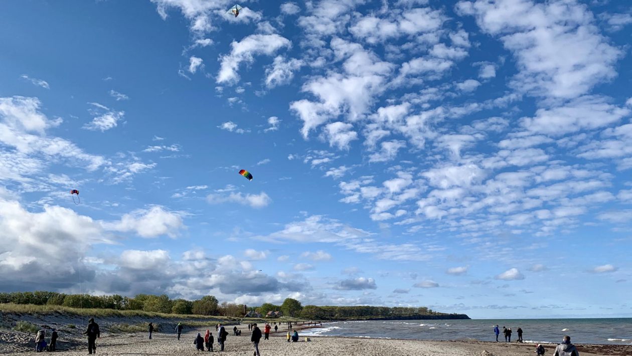 Strand Herbst Oktober