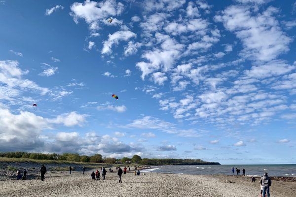 Strand Herbst Oktober